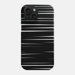 Modern black and white design Phone Case