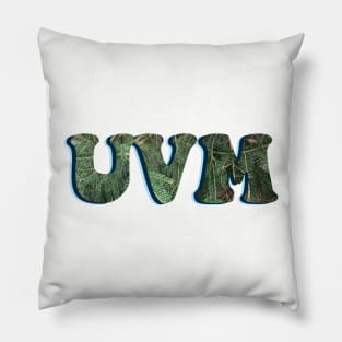 UVM but make it evergreen Pillow