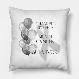 Brain Cancer Survivor Support Pillow