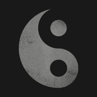 Yin and Yang symbol Chinese philosophy design T-Shirt