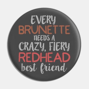 EVERY BRUNETTE NEEDS A CRAZY FIERY REDHEAD Best product Pin