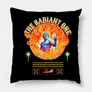 The radiant one | Front & Back Pillow