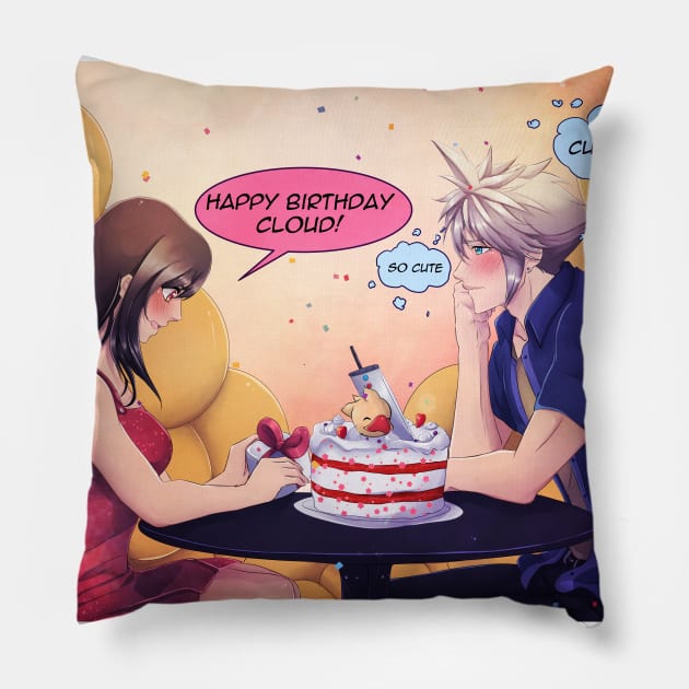 HB Cloud (1st version) Pillow by Iwonn