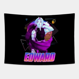 Edward Elric Style Retro Art Tapestry