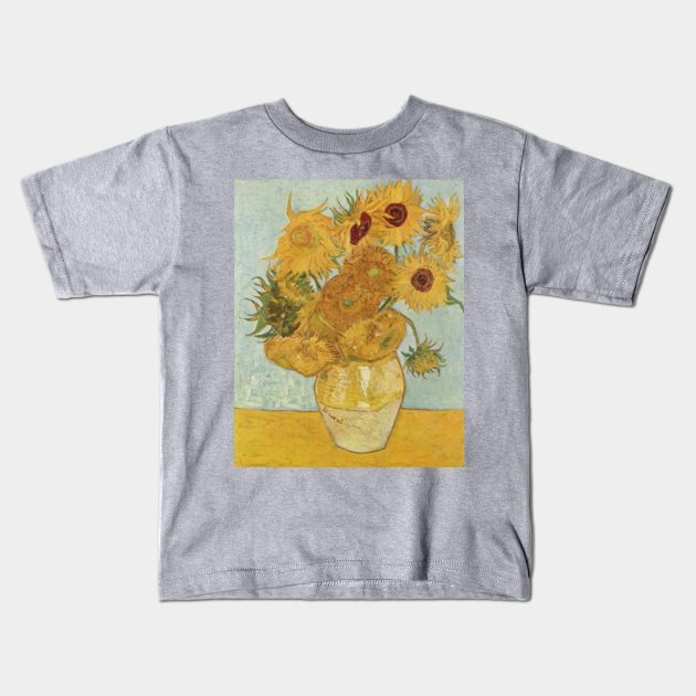 van gogh sunflowers t shirt