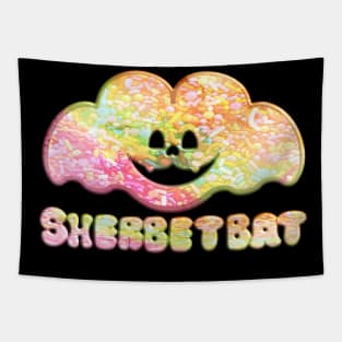 Sherbetbat logo T-shirt Tapestry