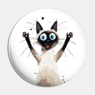 Siamese Cat Pin