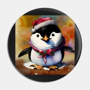 Holiday Penguin Pin