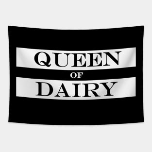 queen of dairy Tapestry
