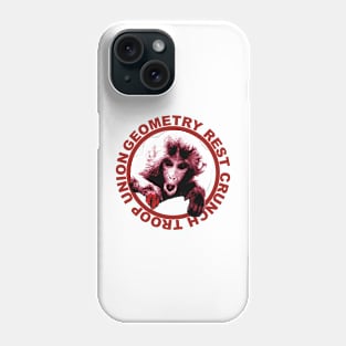 geometry rest crunch troop union Phone Case