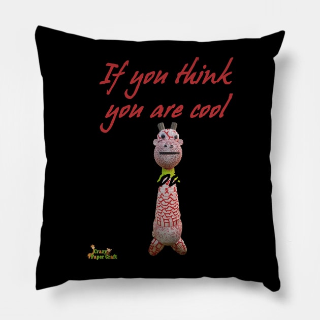 Cool Pillow by Crazy_Paper_Fashion