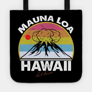 Mauna Loa Hawaii Hiking Mountain Outdoor Mauna Loa Volcano Tote