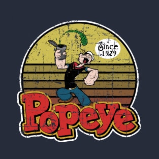 Popeye Since 1929, distressed and faded T-Shirt