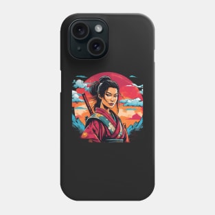 Female samurai Phone Case