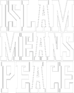 Islam Means Peace Typographic Meaningful Muslims Man's & Woman's Magnet