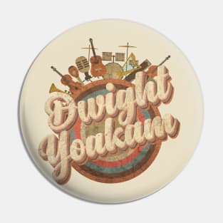 Music Tour Vintage Retro // Dwight Yoakam Pin