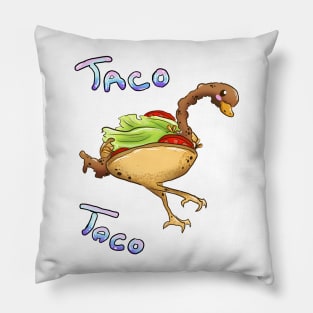 Taco Bird Pillow