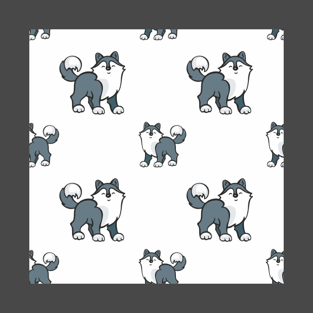 Husky Pattern by SarahBean