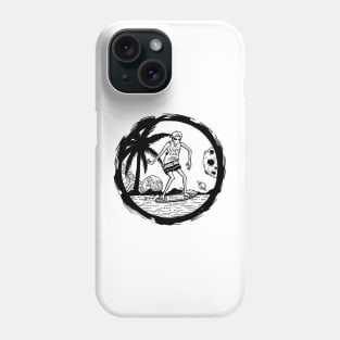 Skimboarding Alien Phone Case