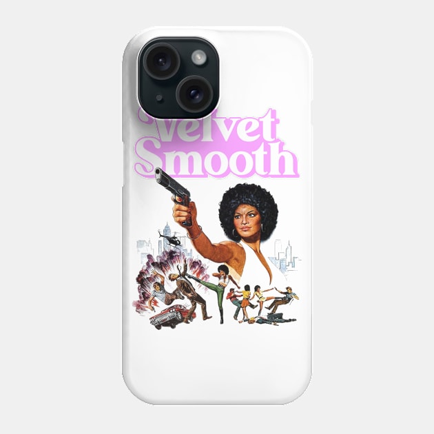 Retro Velvet Smooth ))(( Cult Classic Phone Case by darklordpug