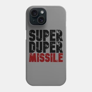 Super Duper Missile Wtih USA Flag Color Phone Case