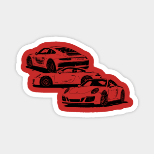 Porsche 911 Magnet