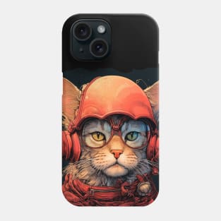 Cat from the Future Phone Case