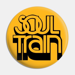 Soul Train Black Pin