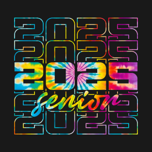 Senior 2025 Tie dye T-Shirt