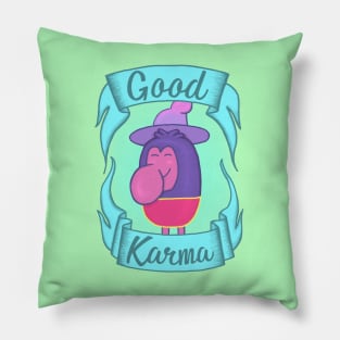 The Midnight Gospel Good Karma Pillow