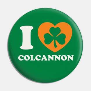 Irish Colcannon St Patricks Day Food Irish Pride Pin