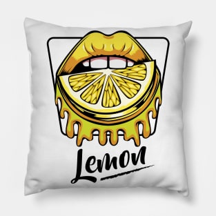 Lemon Fruit Pillow