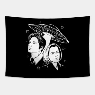 Mulder and Scully Tapestry