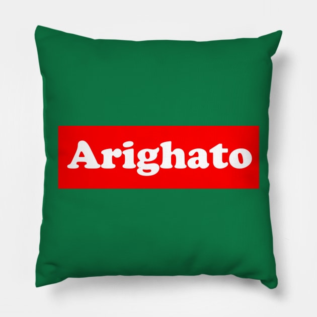 arigatho Pillow by frankzaboer