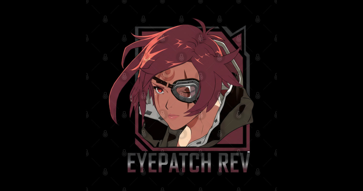 Eyepatch Rev - Eyepatch Rev - Sticker | TeePublic