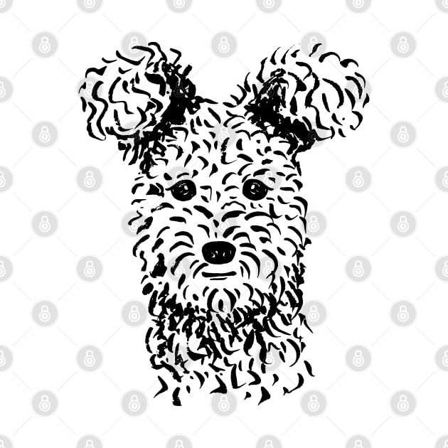 Pumi (Black and White) by illucalliart