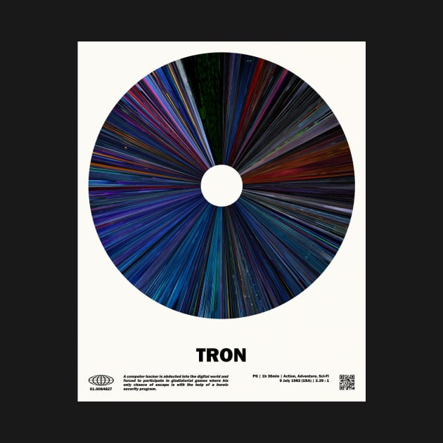 minimal_Tron Warp Barcode Movie by silver-light