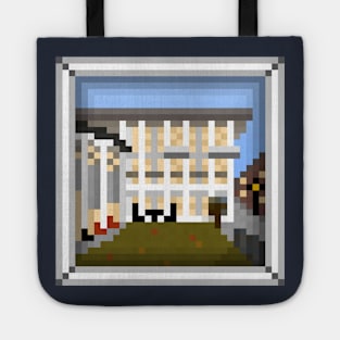 "West Village" - WHITE BORDER Tote