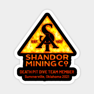 Shandor Mining Co. Death Pit Dive Team Member Magnet