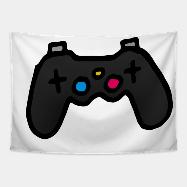 Game Controller Tapestry by VANDERVISUALS