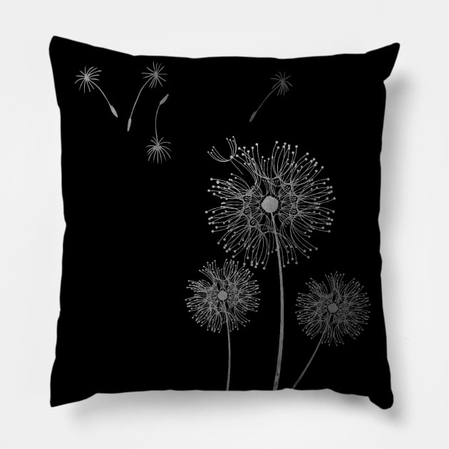 Dandelion Pillow by TheJollyMarten