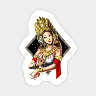 Cambodian Khmer Apsara Dancer Magnet