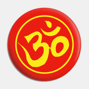 Sacred Spiritual Awakening Om Symbol Pin