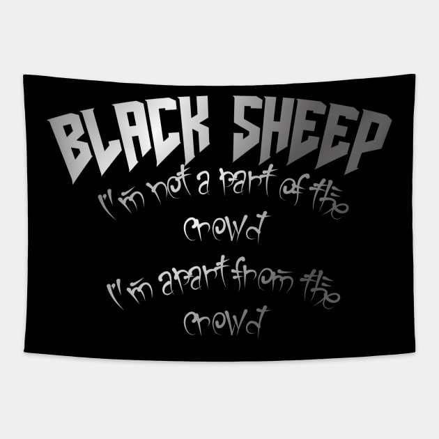 Black sheep Tapestry by IrinaEA