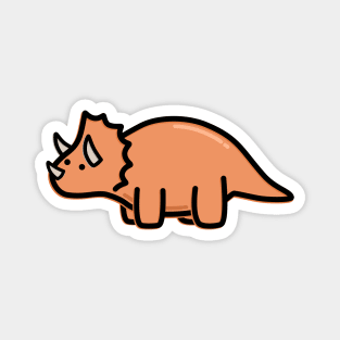 Cute Triceratops Magnet