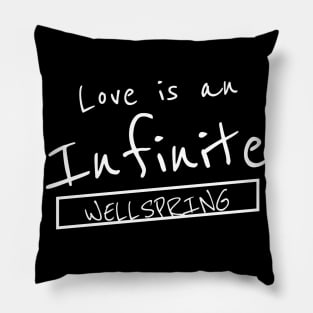 Infinite Love, Valentine's Day, Anniversary Pillow