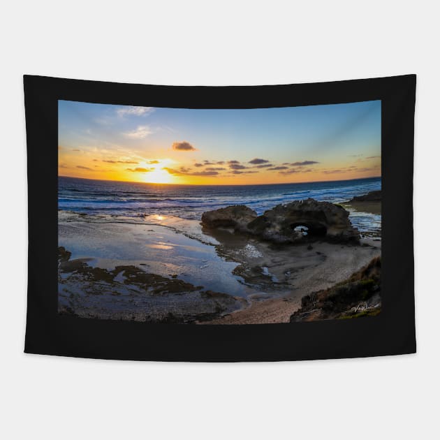 London Bridge, Portsea, Mornington Peninsula, Victoria, Australia Tapestry by VickiWalsh