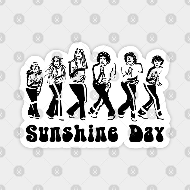 Sunshine Day Magnet by Slightly Unhinged