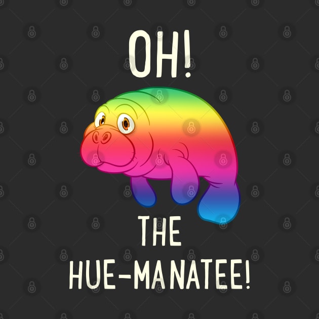 Oh! The Hue-Manatee by Liberty Art