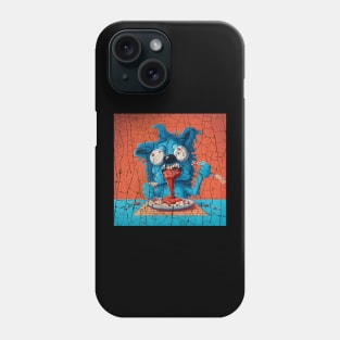 Horror Bluey Disguisting food Phone Case